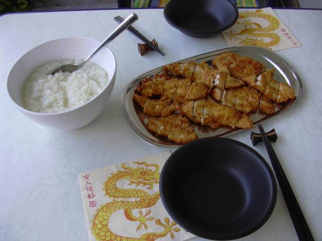 Haehnchen mit Zitronensauce