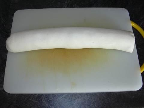 Der Teig als Rolle