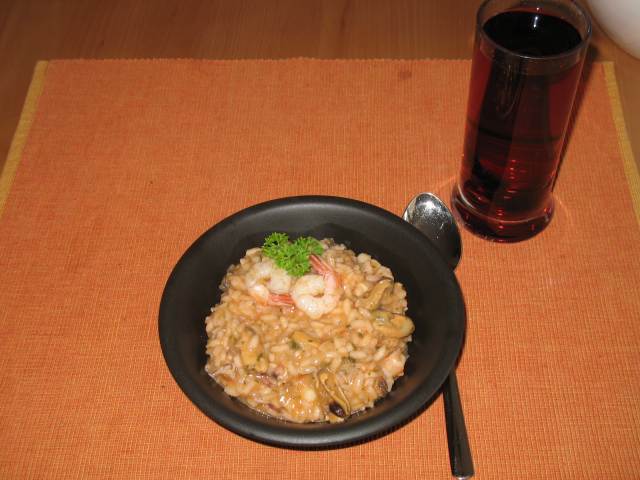 Meeresfruechte-Risotto