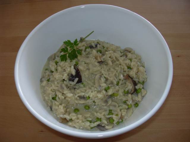 Pilzrisotto